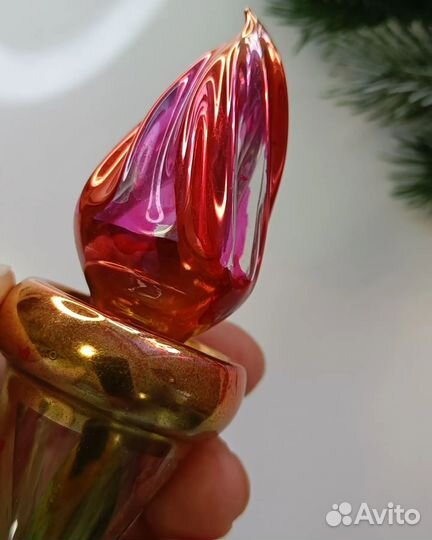 Факел Глинка елочная игрушка СССР