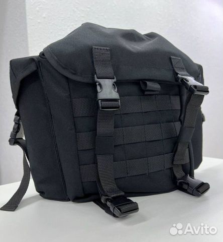 Тактическая сумка сухарка "Черная"