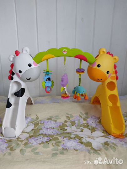 Игровой центр 3 в 1 fisher price «Растем вместе»