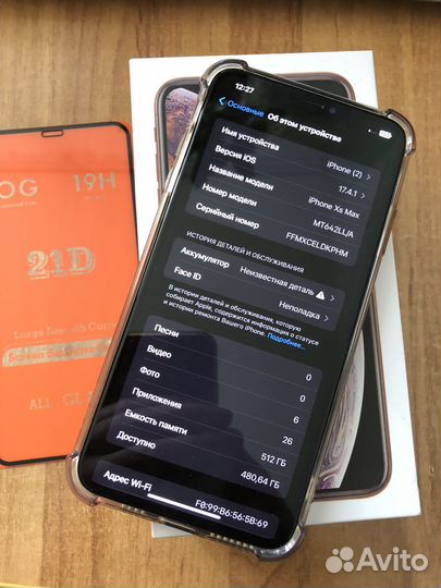 iPhone Xs Max, 512 ГБ