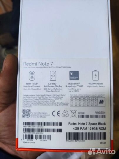 Xiaomi redmi note 7 4 128