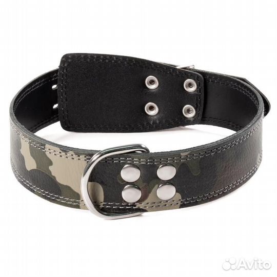 Triol Ошейник кожаный Хаки 45мм*700мм 11232105 0,0