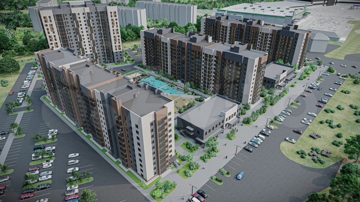 Квартира-студия, 28,4 м², 10/10 эт.