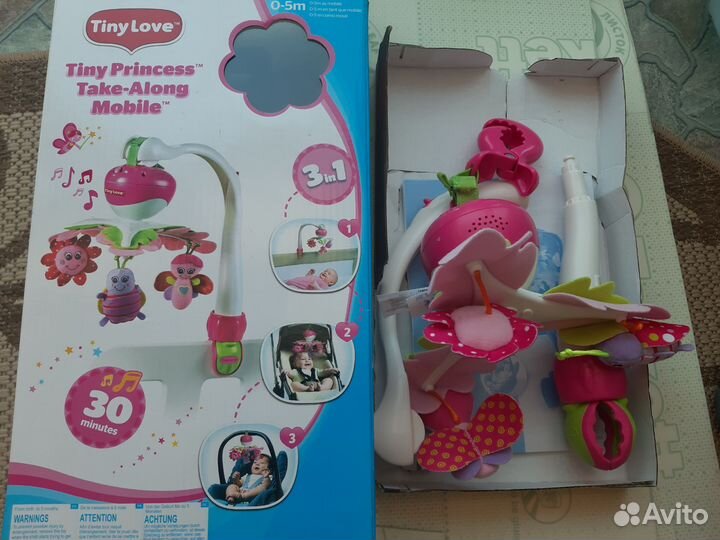 Мобиль для кроватки tiny love princess