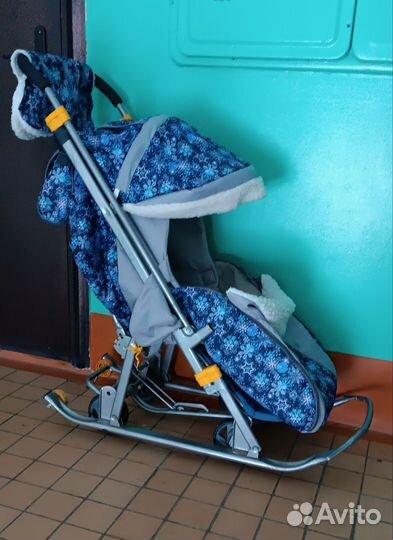 Коляска санки