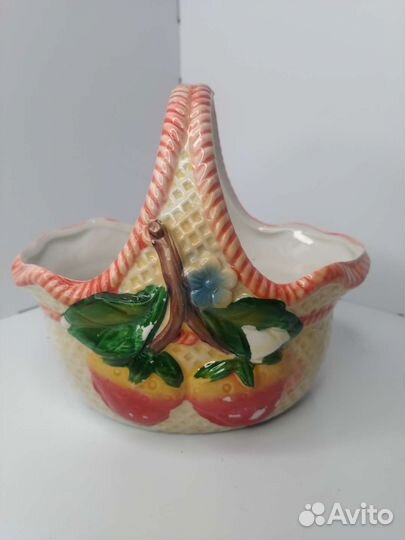 Ваза-конфетница керамика