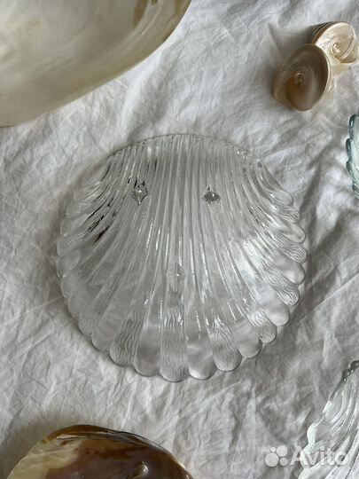 Тарелки- ракушки на ножках