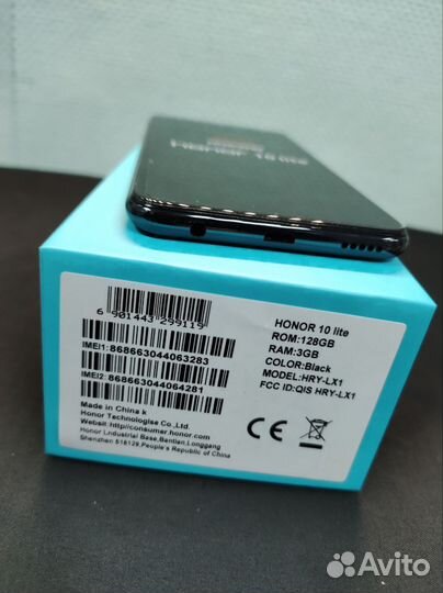 HONOR 10 Lite, 3/128 ГБ