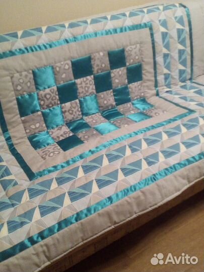 Одеяло ручной работы в технике 