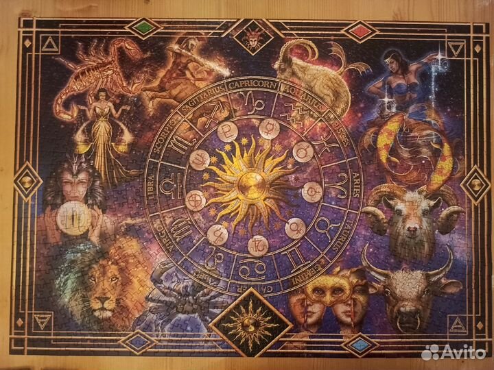 Пазл Trefl спиральный 1040 Знаки зодиака пазлы