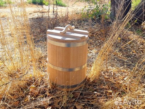 Кадка дубовая