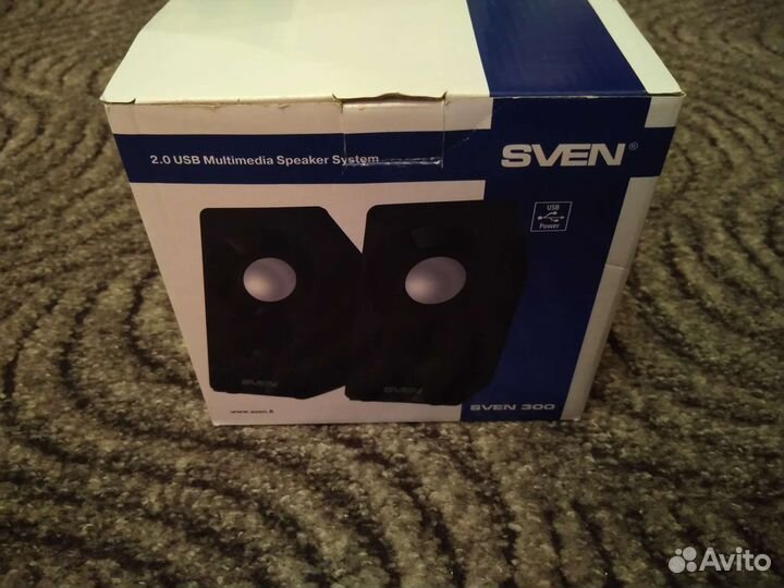 Компьютерные колонки sven 300