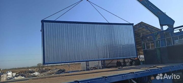 Бытовки металлические 6х2,4