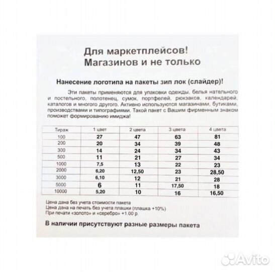 Пакеты слайдеры ZIP loсk (зип-лок) с бегунком 100