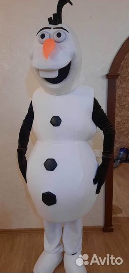 Костюм Снеговик для аниматора ростовая кукла