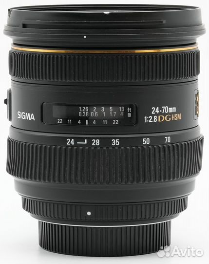 Объектив комиссионный Sigma 24-70mm f/2.8 EX DG HS