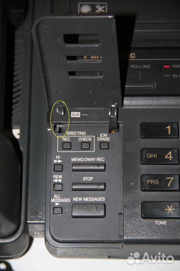 Телефон - автоответчик Panasonic Модель KX-F130BX