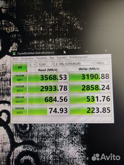 Ssd m2 nvme 1tb (новые)