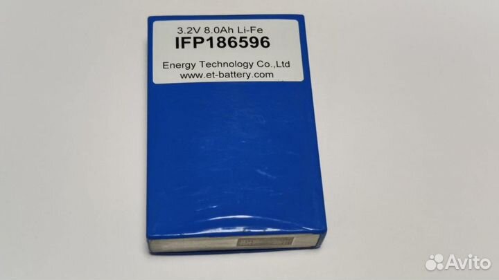Аккумулятор ET IFP186596 (3.2В, 8000мАч)