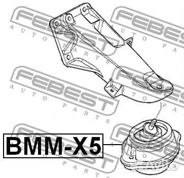 Опора двигателя BMW X5(E53) M54