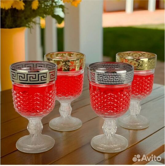 Набор бокалов новые