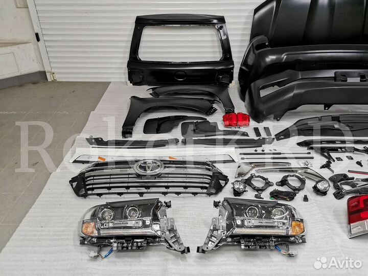 Рестайлинг Toyota Land Cruiser 200 2018+