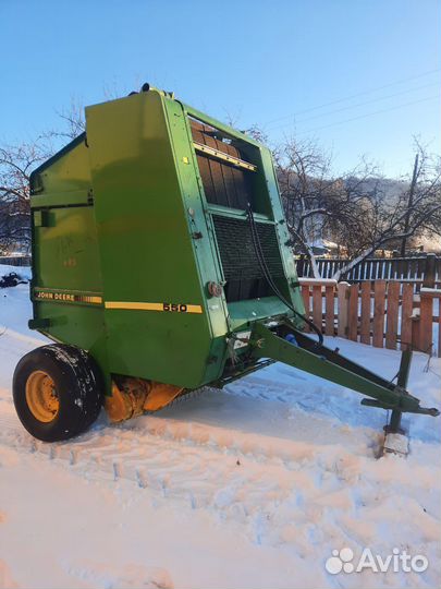 Пресс-подборщик John Deere 550, 2000