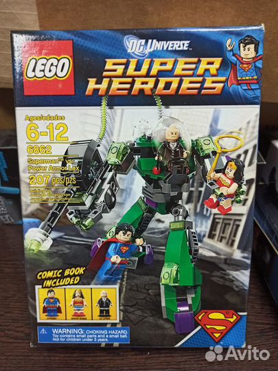 Фигурки Mattel DC, набор Lego 6862, 40362, DC Coll