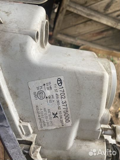 Фара для Волги