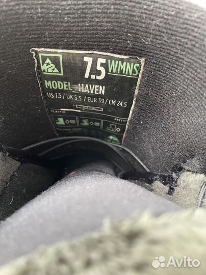 Ботинки для сноуборда женские boa K2