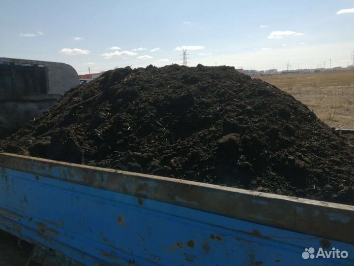 Перегной конский навоз