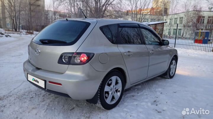 Mazda 3 1.6 МТ, 2007, битый, 320 000 км