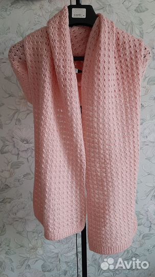 Шарфы машинной и ручной вязки