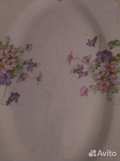 Блюдо антикварное 1925-1927 год