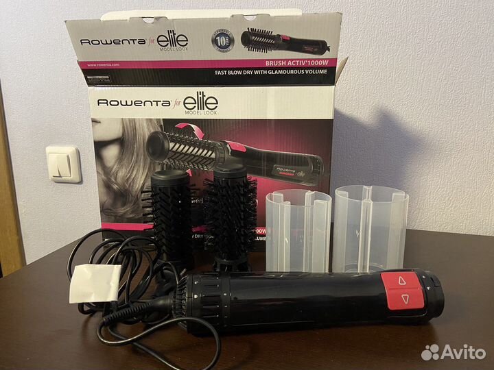 Фен щетка rowenta