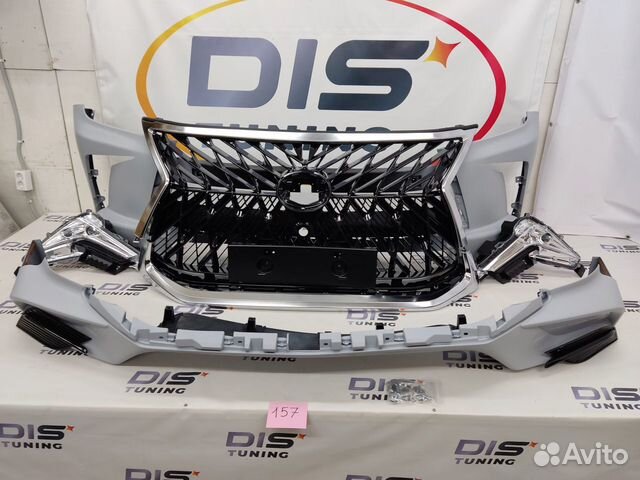 Бампер перед LX570 12-15г в Стиле Superior TRD 16г