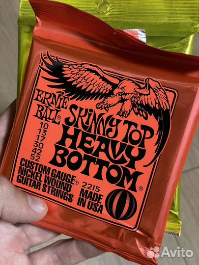 Струны ernie ball для электрогитары