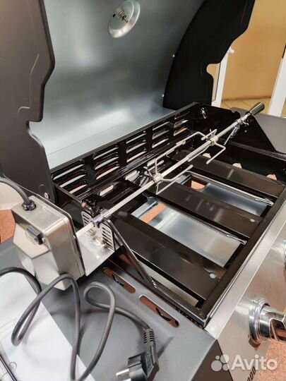 Вертел электрический для газового гриля