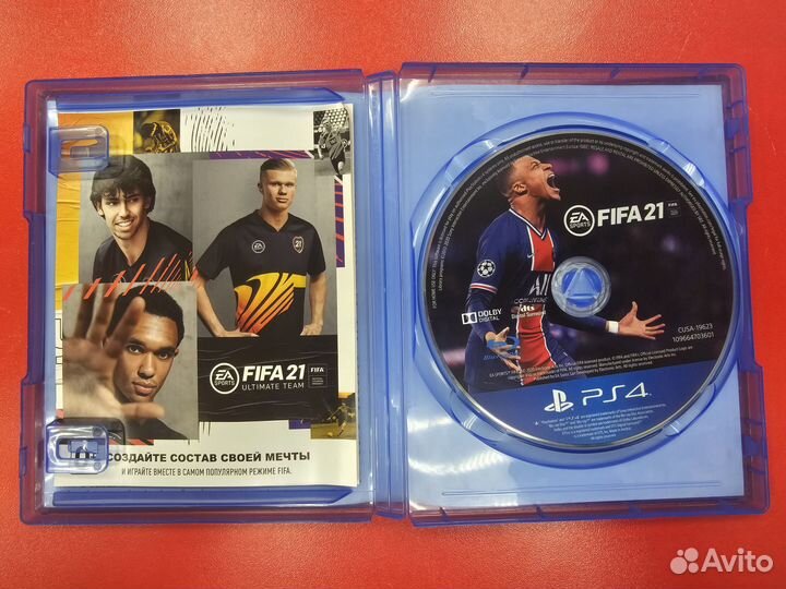 Игра Fifa 21 ps4