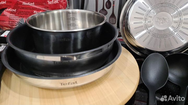 Tefal Ingenio Набор посуды со съемной ручкой 16 пр