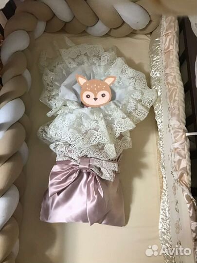 Конверт на выписку для девочки