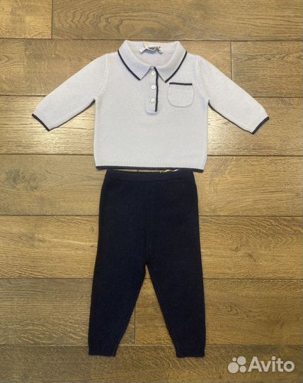 Костюм кашемировый 3-6 месяцев