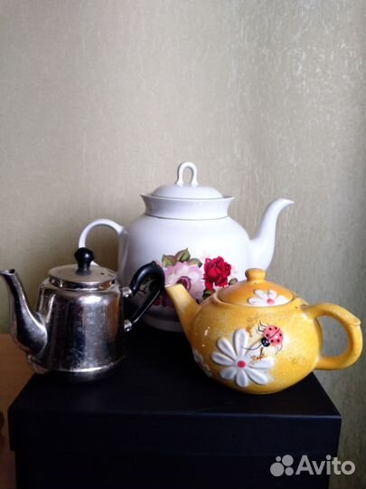 Чайник заварочный фарфоровый СССР