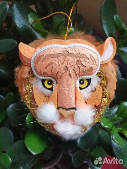 Елочные игрушки ручной работы, дизайнерские