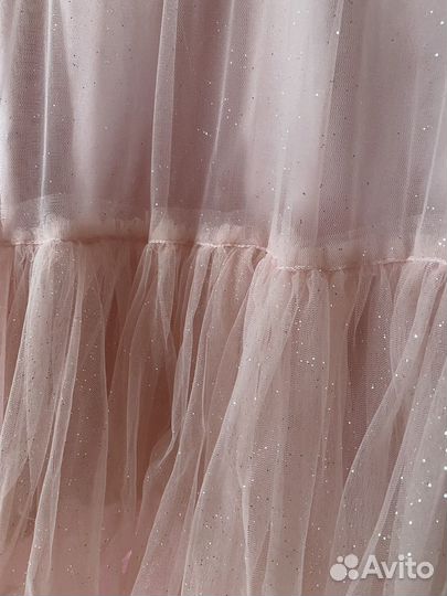 Платье для девочки нарядное праздничное 128