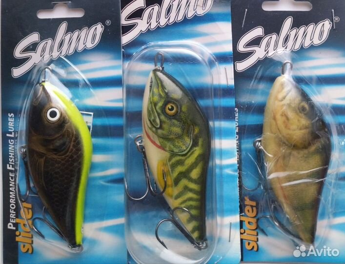 Джерки Salmo Slider 10S (10 расцветок)