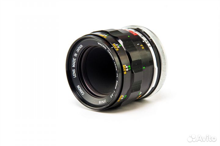 Canon Lens FL 50mm f3.5 Macro