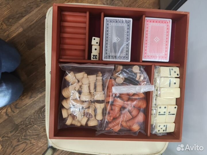 Настольные игры 5 в одном