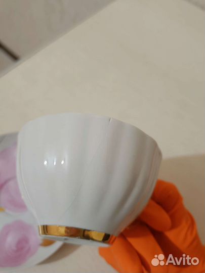 Чашка с блюдцем