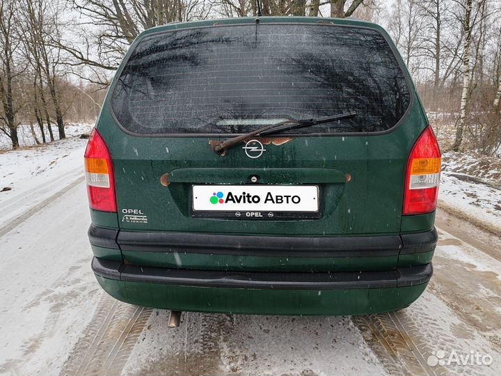 Opel Zafira 1.8 МТ, 1999, 355 000 км